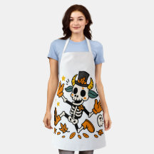 Tabardier Imprimé de Chèvre Squelette Effrayant, M