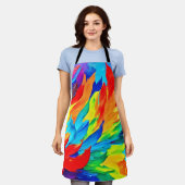 Tablier Tableau Abstrait de l'expressionnisme (Porté)