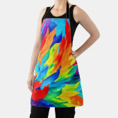 Tablier Tableau Abstrait de l'expressionnisme (Insitu)