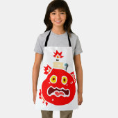 Tablier Tableaux élégants et amusants avec design Emoji (Insitu)