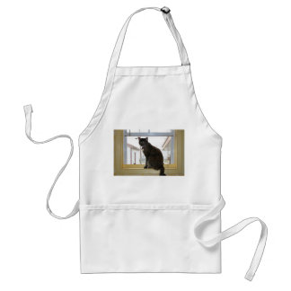 Tablier Tablier, chat de calicot