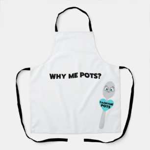 Tablier Tachy Me Cuillère Gras Imprimer Tout-Sur Imprimer 