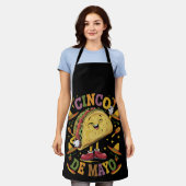 Tablier Taco Dansant Drôle Fête Cinco De Mayo (Porté)