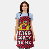Tablier Taco Dirty Me (Porté)