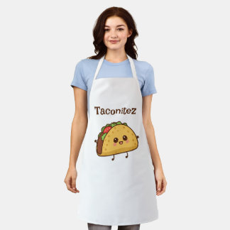 Tablier Taconitez Taco Apron – Cute Kawaii Cooking Kitchen