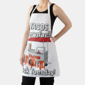Tablier Tacos tous les jours (Insitu)