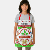 Tablier Taille enfant Holly Jolly Noël (Insitu)