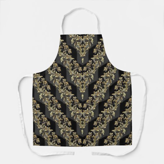 Tablier taille unique imprimé grande 27"x34 Que vo (Recto)