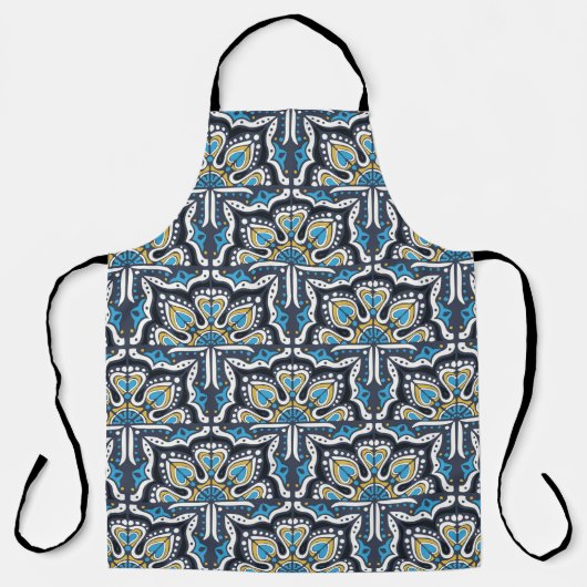Tablier Talavera pattern. Indian patchwork. Azulejos portu (Recto)