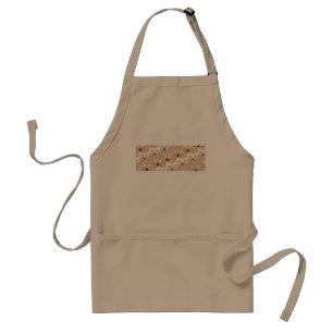 Tablier Tan de motif de chat et de souris