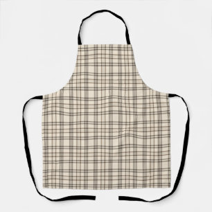 Tablier Tan neutre et tatan beige fin