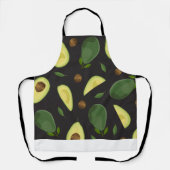 Tablier Tapis de table en tissu Avocat (Recto)