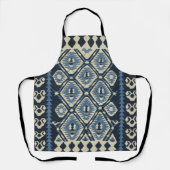 Tablier Tapis Persan Turc Oriental Bleu (Recto)