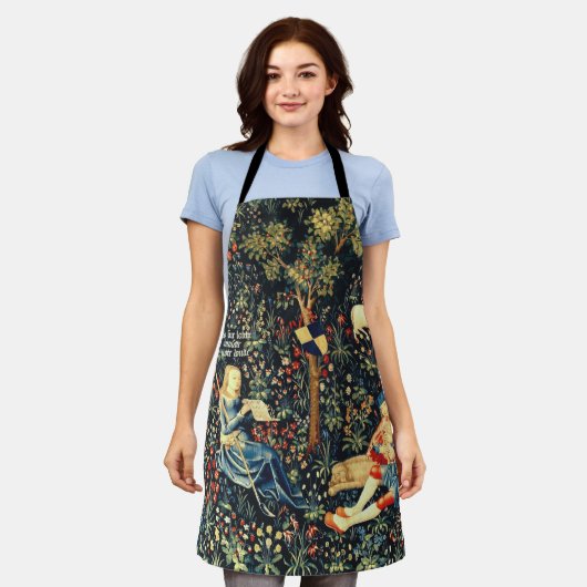 Tablier Tapisserie de la Renaissance médiévale Bergers et (Porté)