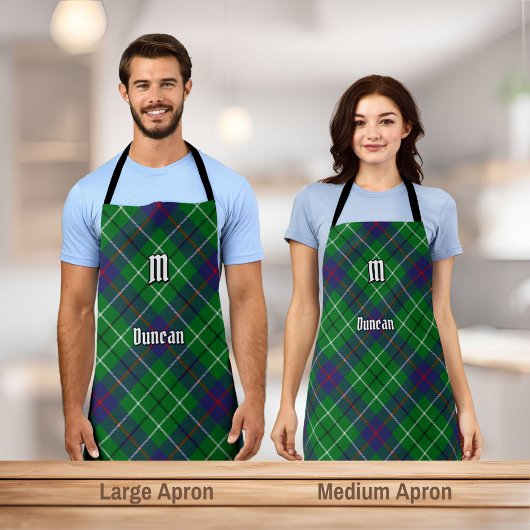 Tablier Tartan du clan Duncan
