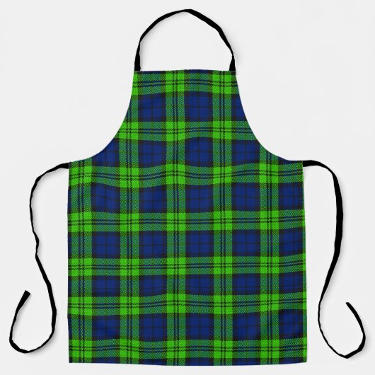 Tablier Tartan plaqué Blackwatch (Recto)
