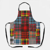 Tablier Tartan rustique (Recto)