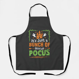 Tablier Tas de tours de magie d'Halloween