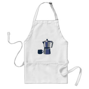 Tablier Tasse de café cafetière