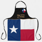Tablier Taste of Home & Texas Flag, Texas /America Cuisine (Recto)