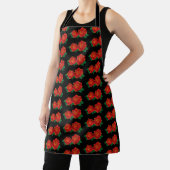 Tablier Tatouage aux roses rouges (Insitu)