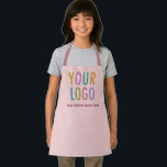 Tablier Taupe Rose Personnalisé Enfants Apron Personnalisé<br><div class="desc">Personnalisez notre tablier pour enfants tout-en-un avec le logo de votre entreprise ou de votre école et le texte personnalisé. Disponible en rose taupe et autres couleurs (toutes les couleurs sont personnalisables). Disponible en grande, moyenne et petite taille. Pas de quantité minimale de commande et pas de frais de configuration....</div>