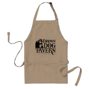 Tablier Taverne Brown de chien
