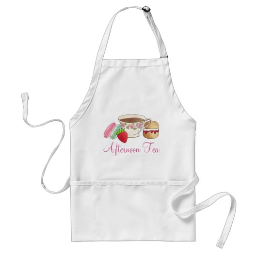 Tablier Tea Party Macarons Tea Party Scone (Devant)