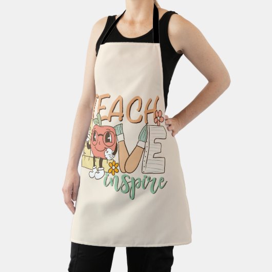 Tablier Teach Love Inspire (Insitu)