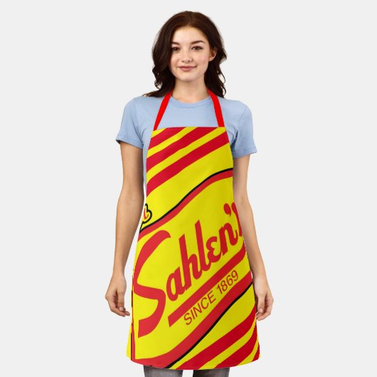 Tablier Team Sahlen Apron en version intégrale (Porté)