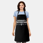 Tablier Technicien en pharmacie cardiaque Pharmacy Tech (Porté)