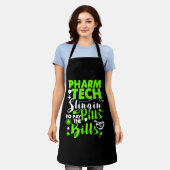 Tablier Technicien en pharmacie Funny Shirt (Porté)