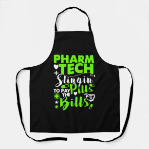 Tablier Technicien en pharmacie Funny Shirt