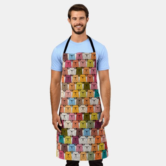 Tablier Teddy Bear (Porté)