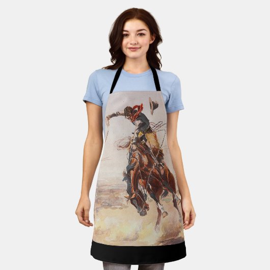 Tablier TEE Cowboy Life (Porté)