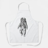 Tablier Tee-shirt Cosmic Cat Astronaute (Recto)