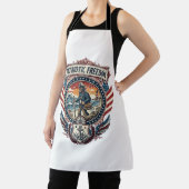 Tablier Tee-shirt graphique vectoriel Patriotic Beachcombe (Insitu)