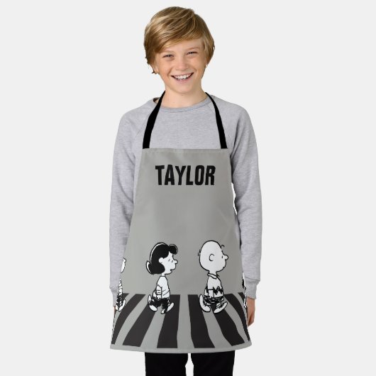 Tablier Tee - shirt | Marche de groupe | Ajouter Votre Nom (Porté)