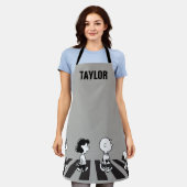 Tablier Tee - shirt | Marche de groupe | Ajouter Votre Nom (Porté)