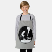 Tablier Tee - shirt | Snoopy Howling (Porté)