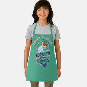 Tablier Teen Titans Go ! Beast Boy "Truth Justice Burrito" (Insitu)