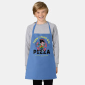 Tablier Teen Titans Go ! Robin "Truth Justice Pizza" (Porté)