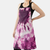 Tablier Teinture de teinture pourpre Texture de batik (Insitu)