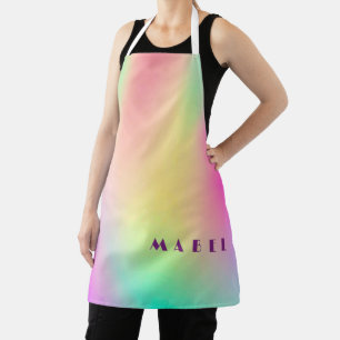 Tablier Teinture personnelle colorée Apron