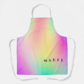 Tablier Teinture personnelle colorée Apron (Recto)