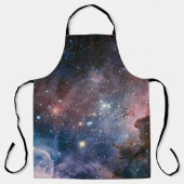 Tablier Télescope Nebula Hubble Carina Rouge et Bleu (Recto)