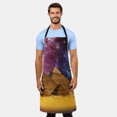 Tablier tempête cosmique au-dessus de l'égypte (Porté)