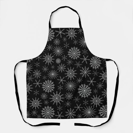 Tablier Tempête de neige chic (Recto)