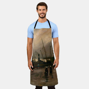 Tablier Tempête portuaire des pêcheurs d'Amsterdam par Vin