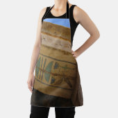 Tablier Temple égyptien Hiéroglyphes Apron (Insitu)